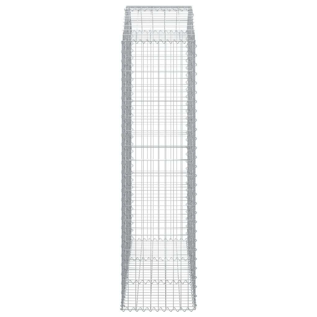 Cesto Gabbione ad Arco 150x50x180/200 cm Ferro Zincato