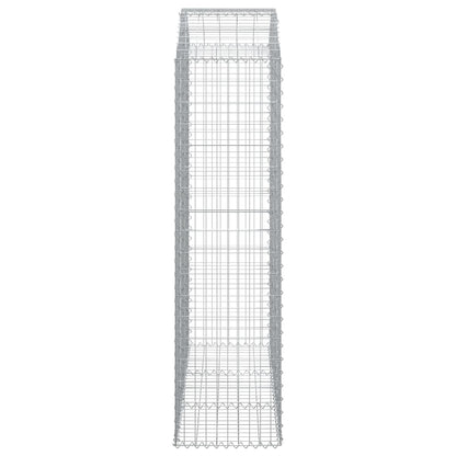 Cesto Gabbione ad Arco 150x50x180/200 cm Ferro Zincato