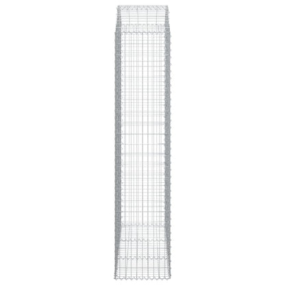 Cesto Gabbione ad Arco 150x50x220/240 cm Ferro Zincato