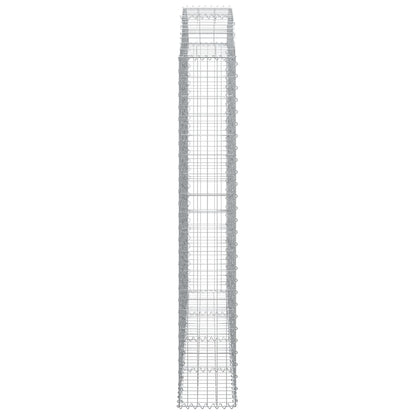 Cesto Gabbione ad Arco 200x30x180/200 cm Ferro Zincato