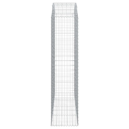 Cesto Gabbione ad Arco 200x50x200/220 cm Ferro Zincato