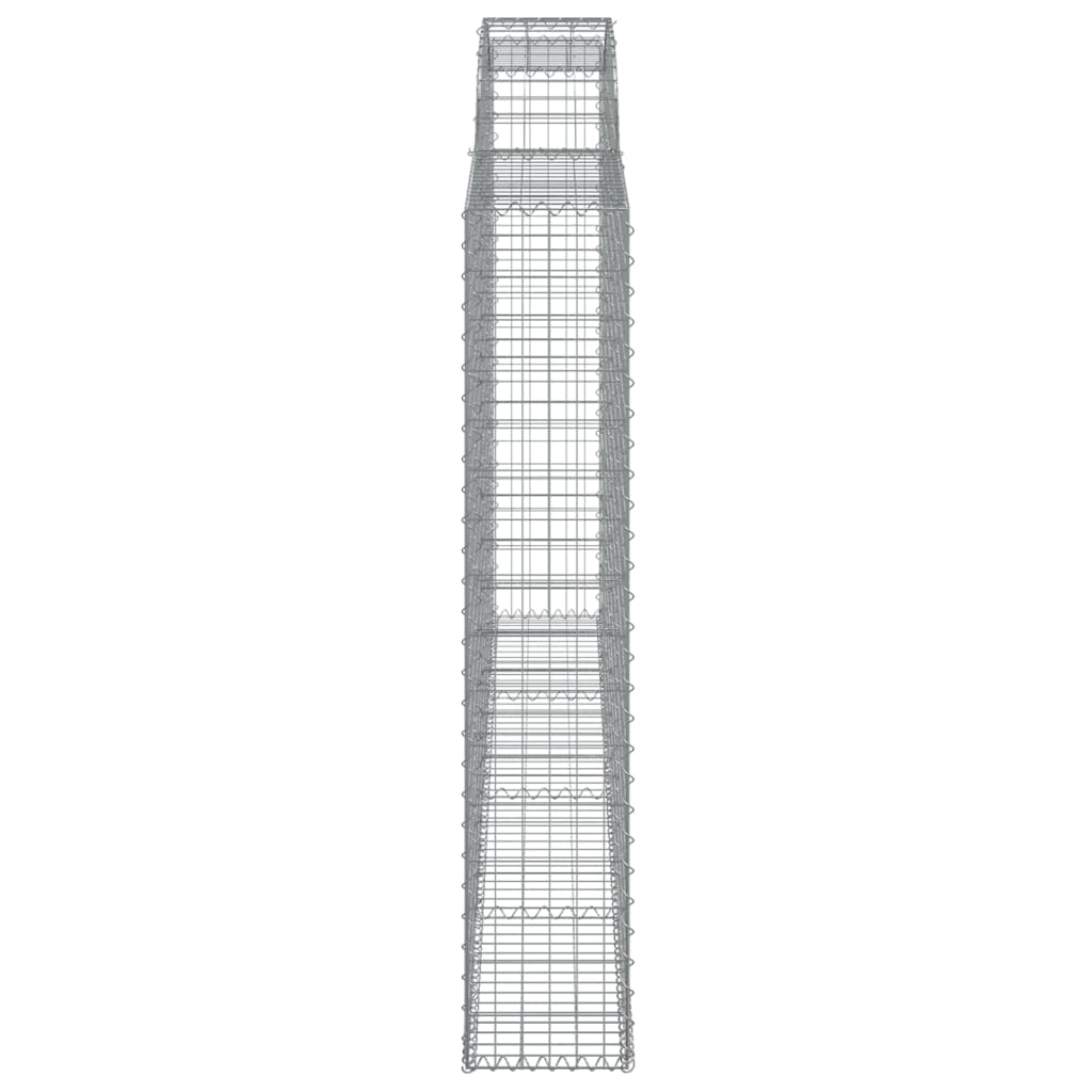 Cesto Gabbione ad Arco 300x30x160/180 cm Ferro Zincato