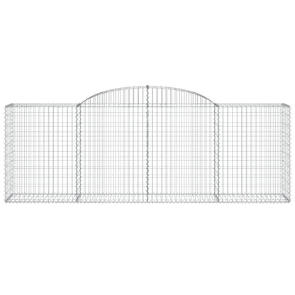 Cesto Gabbione ad Arco 300x50x100/120 cm Ferro Zincato