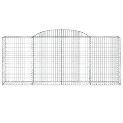 Cesto Gabbione ad Arco 300x50x120/140 cm Ferro Zincato