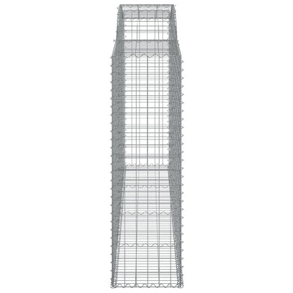Cesto Gabbione ad Arco 300x50x160/180 cm Ferro Zincato