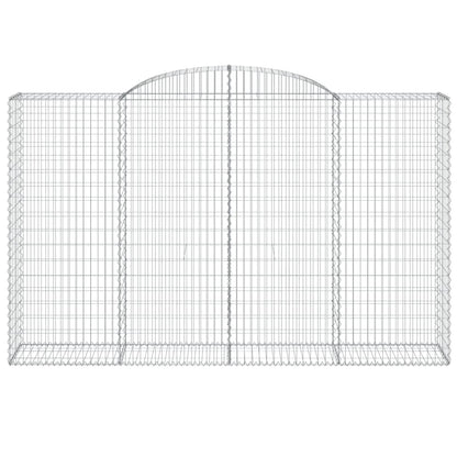 Cesto Gabbione ad Arco 300x50x180/200 cm Ferro Zincato