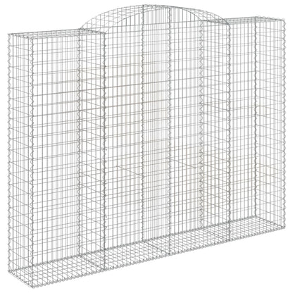 Cesto Gabbione ad Arco 300x50x220/240 cm Ferro Zincato