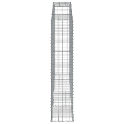 Cesto Gabbione ad Arco 300x50x220/240 cm Ferro Zincato