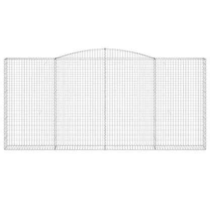 Cesto Gabbione ad Arco 400x30x180/200 cm Ferro Zincato