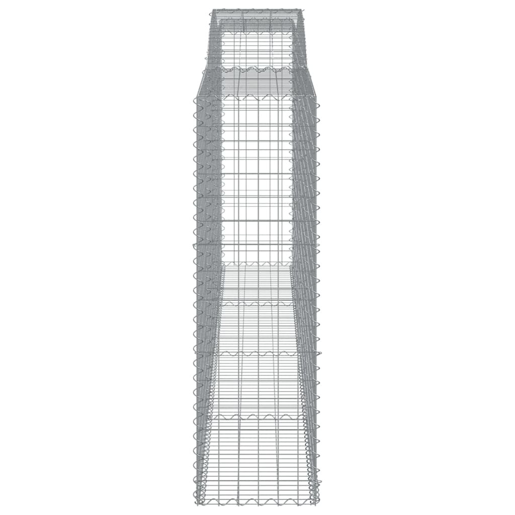 Cesto Gabbione ad Arco 400x50x160/180 cm Ferro Zincato