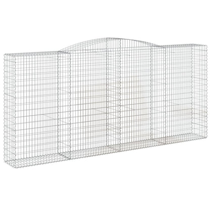 Cesto Gabbione ad Arco 400x50x180/200 cm Ferro Zincato