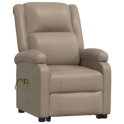 Poltrona Alzapersona Cappuccino Similpelle