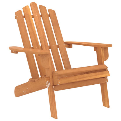 Set Salotto da Giardino Adirondack 4pz Legno Massello di Acacia
