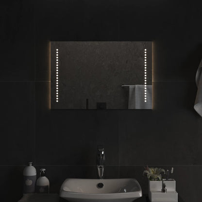 Specchio da Bagno con Luci LED 40x60 cm