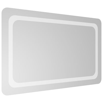 Specchio da Bagno con Luci LED 50x80 cm