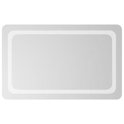 Specchio da Bagno con Luci LED 50x80 cm