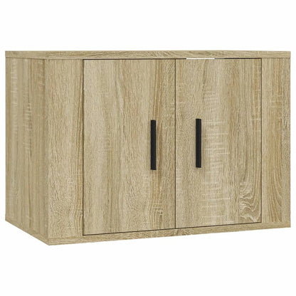 Mobile Porta TV a Parete Rovere Sonoma 57x34,5x40 cm