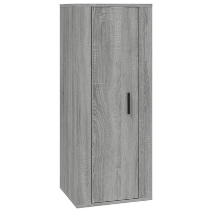 Mobile Porta TV a Parete Grigio Sonoma 40x34,5x100 cm