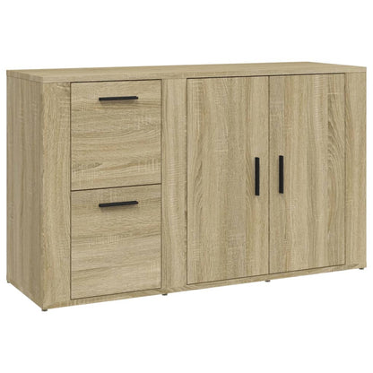 Credenza Rovere Sonoma 100x33x59,5 cm in Legno Multistrato