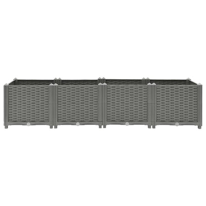 Fioriera Rialzata 160x40x38 cm in Polipropilene