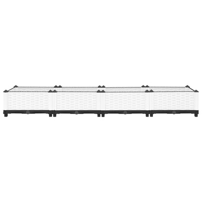 Fioriera Rialzata 160x40x23 cm in Polipropilene