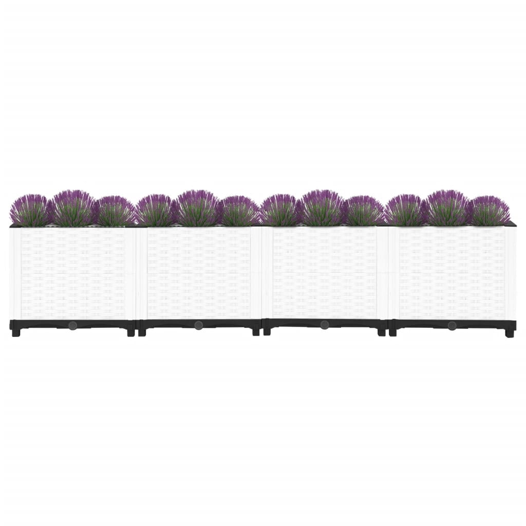 Fioriera Rialzata 160x40x38 cm in Polipropilene