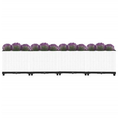 Fioriera Rialzata 160x40x38 cm in Polipropilene