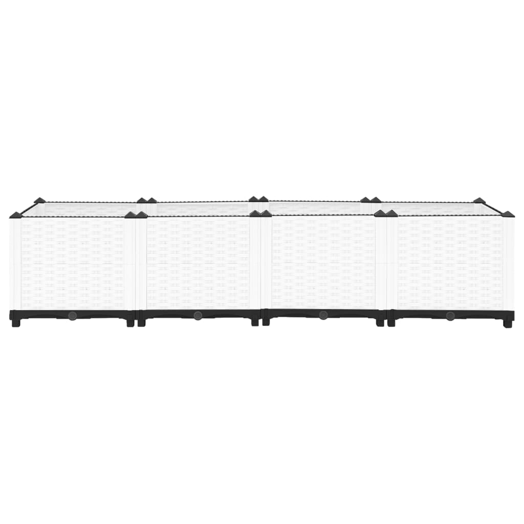 Fioriera Rialzata 160x40x38 cm in Polipropilene
