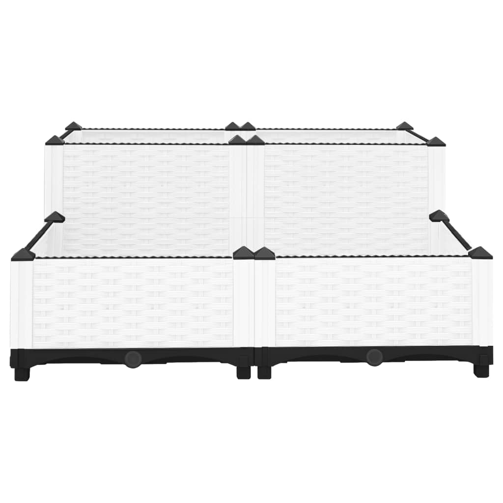Fioriera Rialzata 80x80x38 cm in Polipropilene