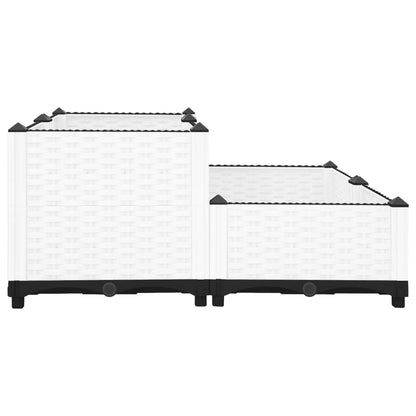 Fioriera Rialzata 80x80x38 cm in Polipropilene