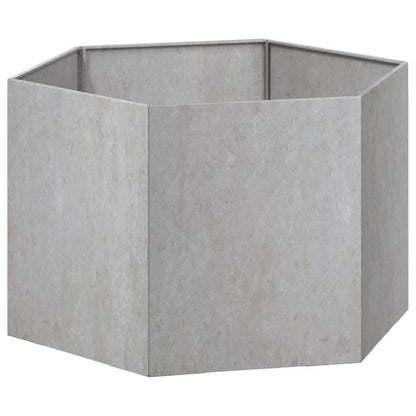 Fioriera Ruggine 60x60x45 cm Acciaio Corten
