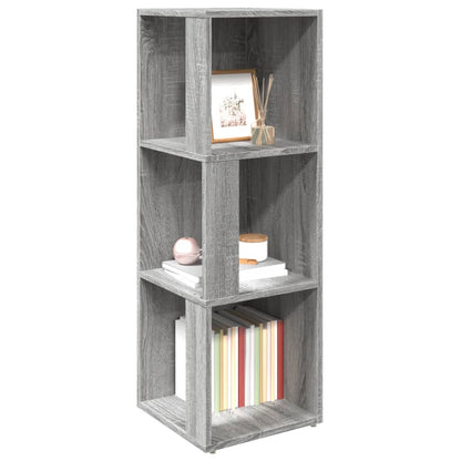 Scaffale Angolare Grigio Sonoma 33x33x100 cm Legno Multistrato