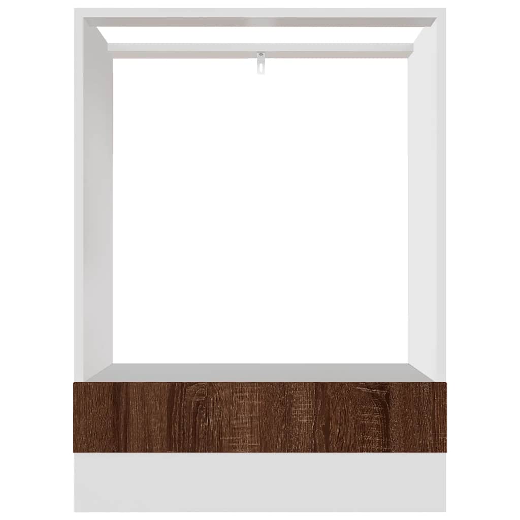 Mobile da Forno â€œRigaâ€ Rovere Marrone 60x46x81,5 cm