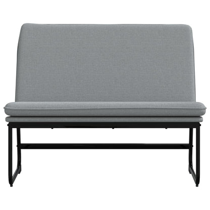 Panca Grigio Chiaro 100x75x76 cm in Tessuto