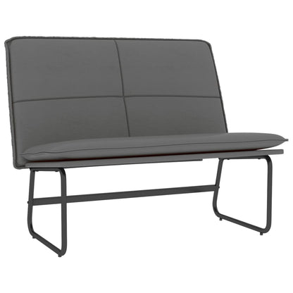 Panca Grigia 100x75x76 cm in Similpelle