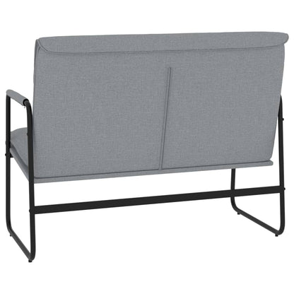 Panca Grigio Chiaro 100x64x80 cm in Tessuto