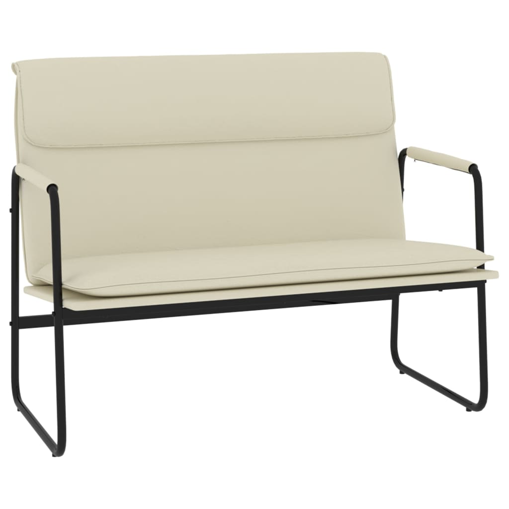 Panca Crema 100x64x80 cm in Similpelle