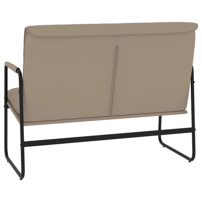 Panca Cappuccino 100x64x80 cm in Similpelle
