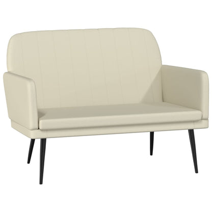 Panca Crema 107x80x81 cm in Similpelle