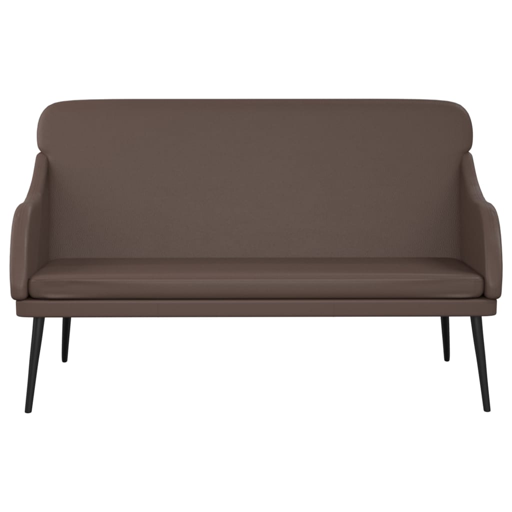 Panca Marrone 110x76x80 cm in Similpelle