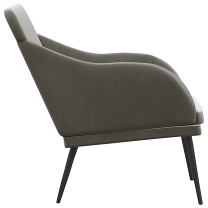 Panca Grigio Scuro 110x76x80 cm in Velluto