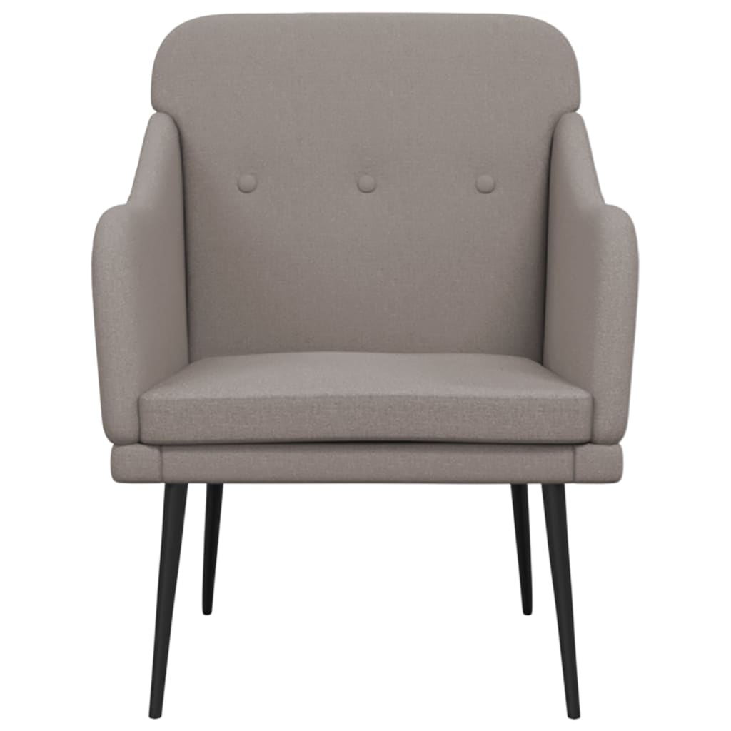 Poltrona Tortora 63x76x80 cm in Tessuto
