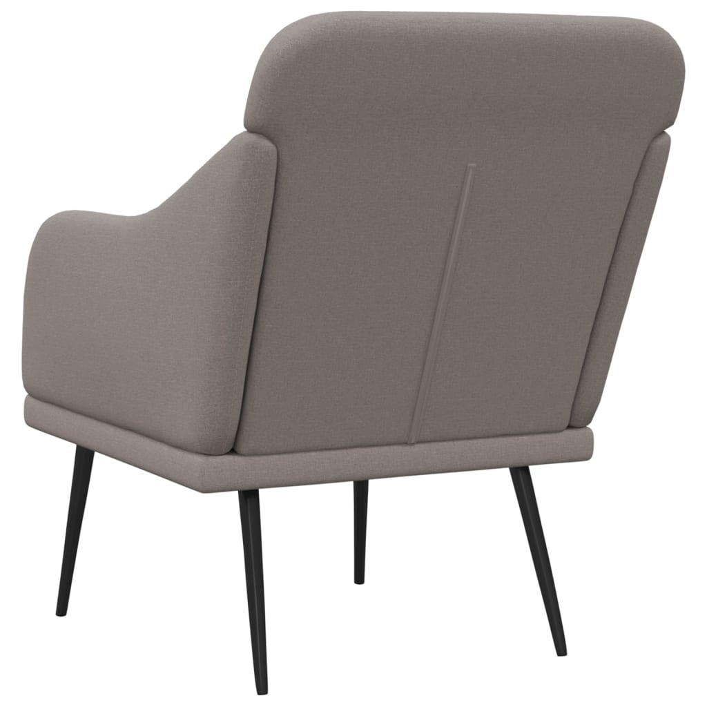 Poltrona Tortora 63x76x80 cm in Tessuto