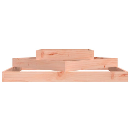 Fioriera 112x112x27 cm in Legno Massello di Douglas