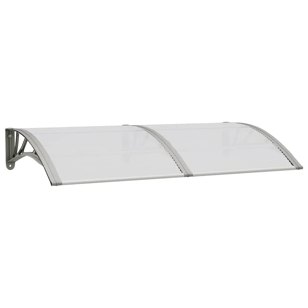 Tettoia per Porta Grigia 150x75 cm in Policarbonato