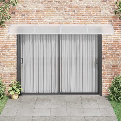 Tettoia per Porta Grigia 350x100 cm in Policarbonato