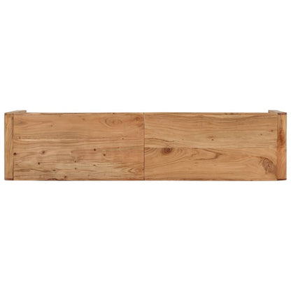 Panca 160x38x45 cm in Legno Massello di Acacia
