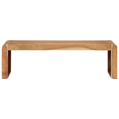 Mobile Porta TV 110x33x33 cm in Legno Massello di Acacia