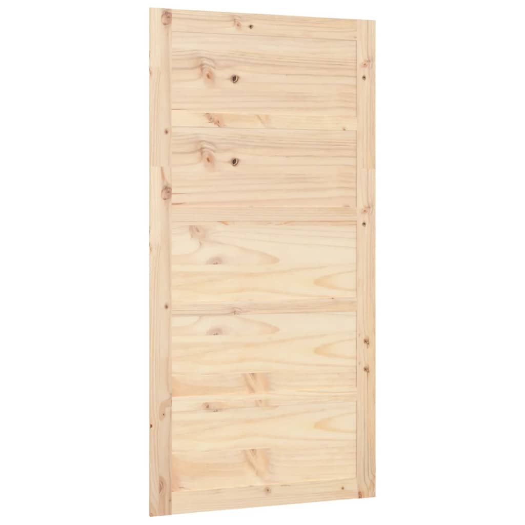 Porta del Granaio 100x1,8x204,5 cm in Legno Massello di Pino