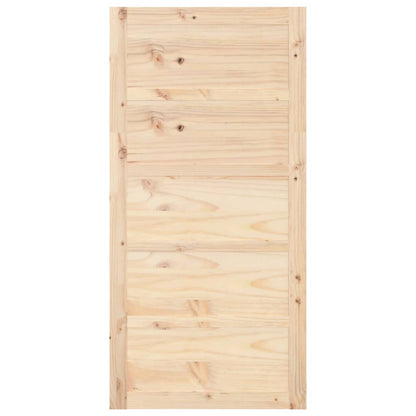 Porta del Granaio 100x1,8x204,5 cm in Legno Massello di Pino